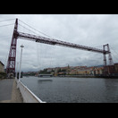 Mit dieser von Alberto Palacio, einem Schüler von Gustave Eiffel, konstruierten Schwebefähre (Puente Colgante), die jetzt zum Weltkulturerbe der UNESCO gehört, setzten wir über die Ría de Bilbao nach Getxo über